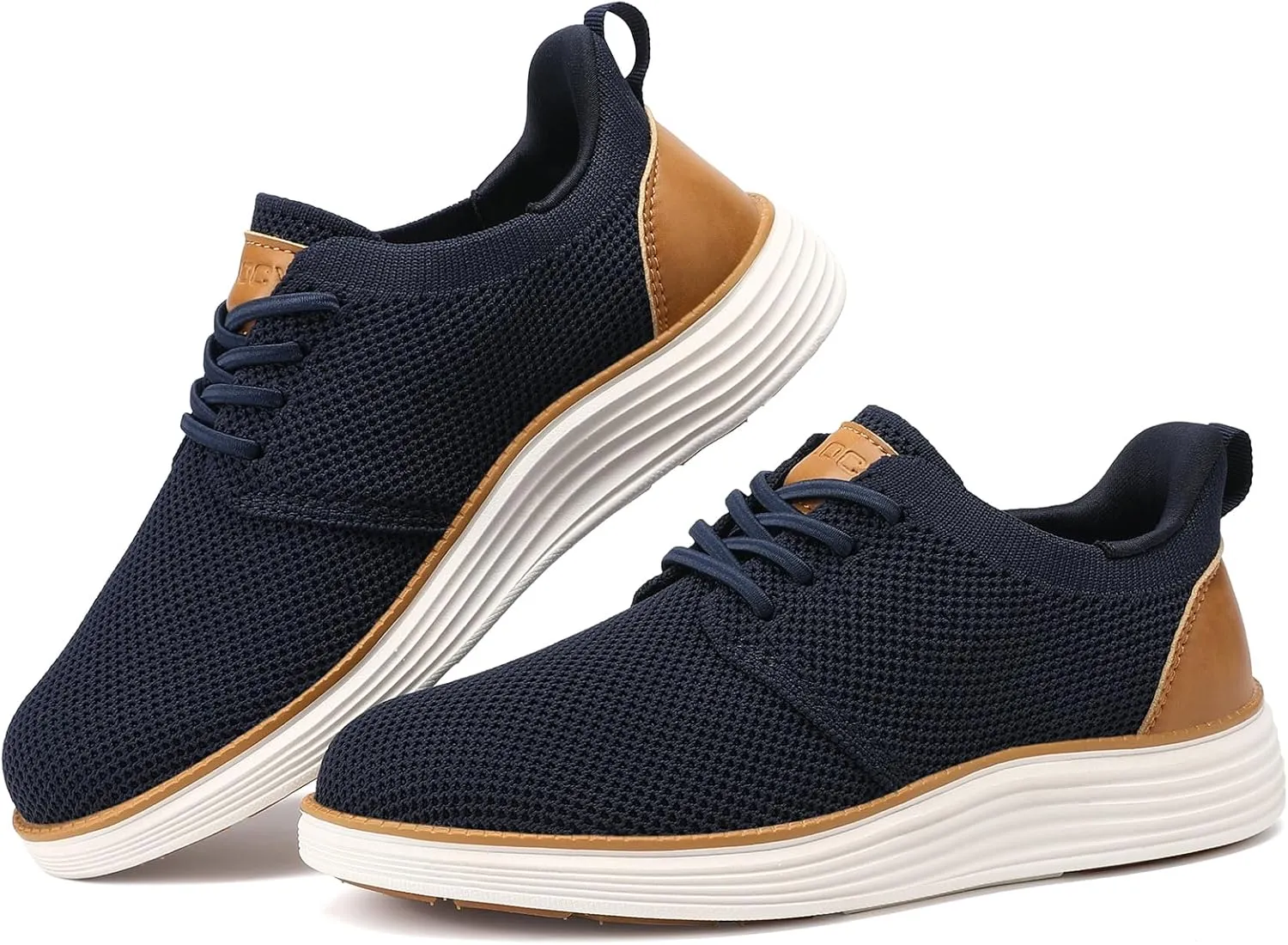 VILOCY Boy's Slip On Casual Dress Sneaker Hands Free Fashion Shoes Comfortable Oxfords Mesh Tennis Breathable School Uniform Formal Church Shoes(Little Kid/Big Kid)