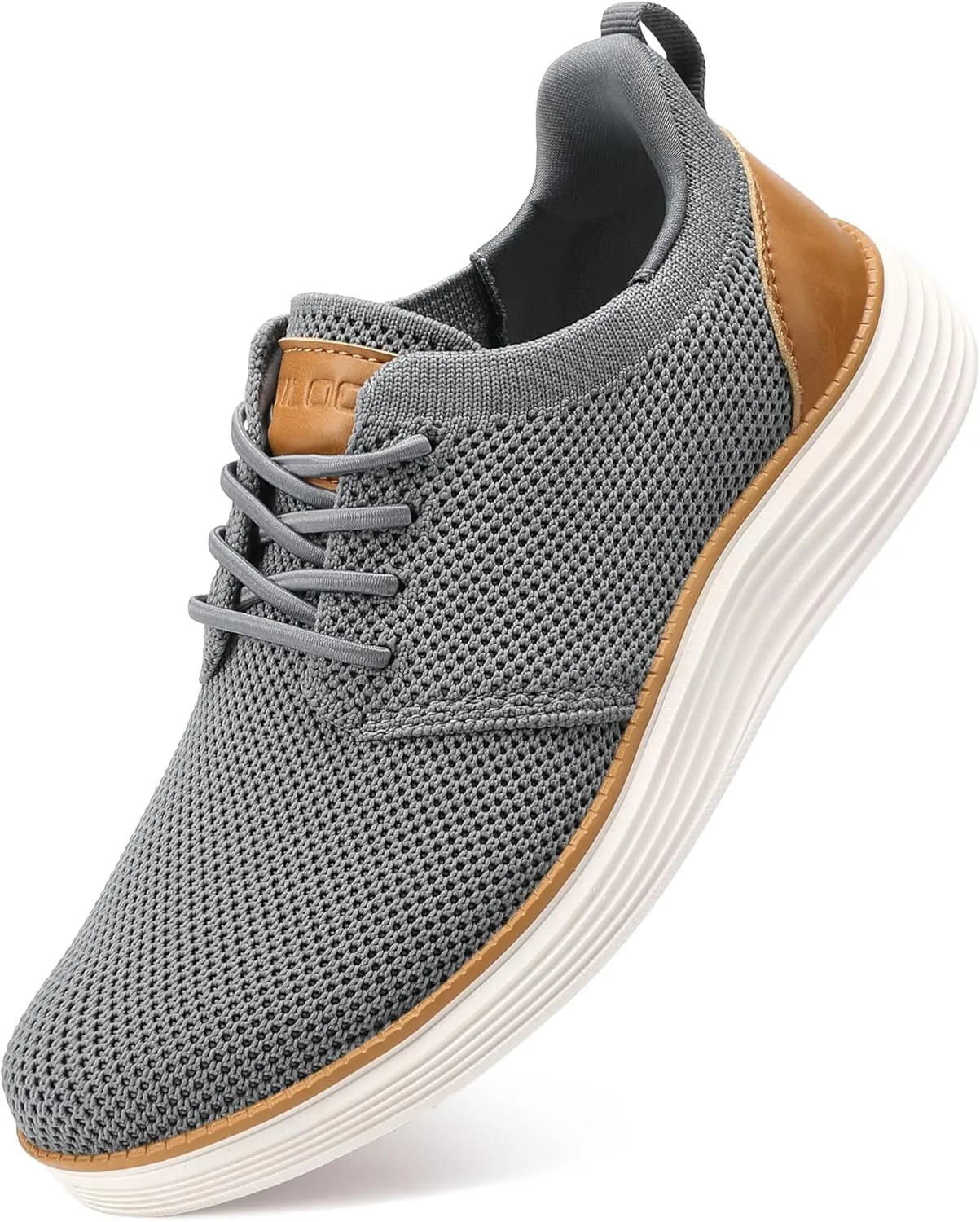 VILOCY Boy's Slip On Casual Dress Sneaker Hands Free Fashion Shoes Comfortable Oxfords Mesh Tennis Breathable School Uniform Formal Church Shoes(Little Kid/Big Kid)