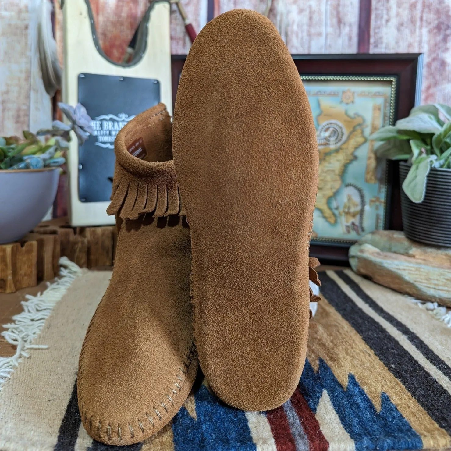 Women's Moccasin Boots the "Softsole" by Minnetonka 182/189