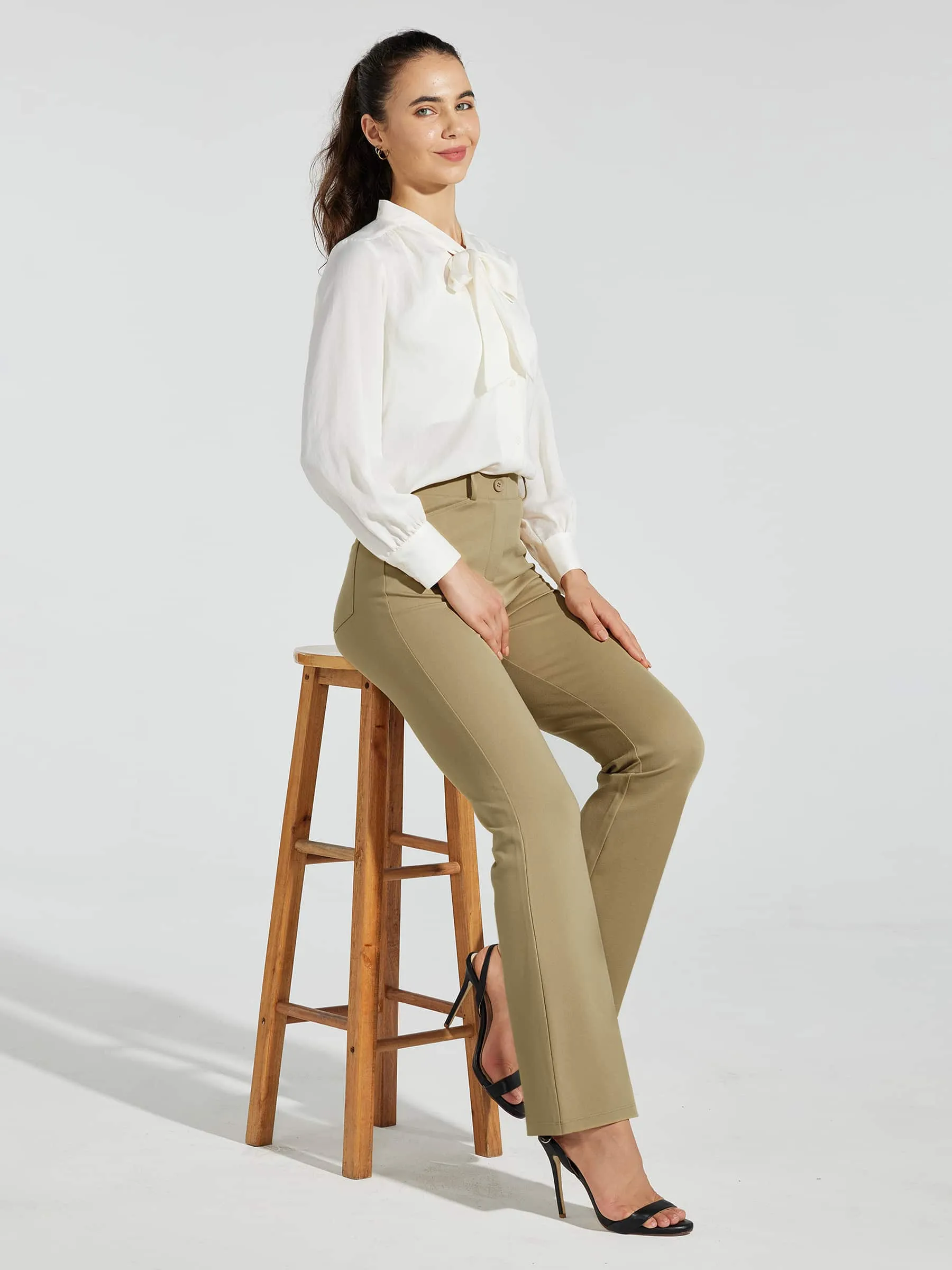 Women's Yoga Dress Pants Flared